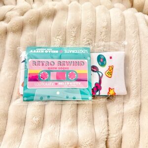 Hello Kitty & Friends x Loot Crate Retro Rewind Crew Socks